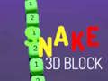 Žaidimas Gyvatė 3D Blokas internete