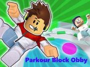 Žaidimas Parkour Blokas Obby internete
