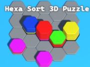 Žaidimas Hexa Rūšiavimas 3D Dėlionė internete