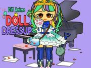Žaidimas DIY Anime Lėlės Drabužiai internete