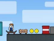 Žaidimas Obby Skate Visam Parkour internete