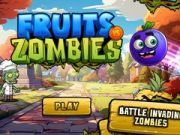 Žaidimas Vaisiai prieš Zombie internete
