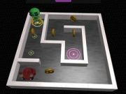 Žaidimas 3D Labirintas ir Robotas internete Žaidimas 3D Labirintas ir Robotas internete
