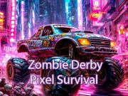 Žaidimas „Zombie Derby Pixel Survival“ internete
