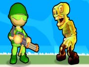 Žaidimas Stickmano zombio sunaikinimas internete