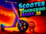 Žaidimas Motorolerio „TouchGrind“ triukai 3D internete