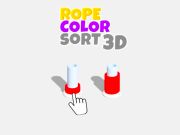 Žaidimas Virvės spalvos rūšiavimas 3D internete