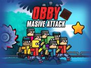 Žaidimas Obby masyvi ataka internete