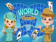 Žaidimas „World Solitaire Tripeaks“ internete
