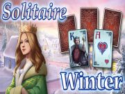 Žaidimas „Solitaire“ žiema internete