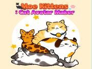 Žaidimas „Moe Kittens“ kačių avataro gamintojas internete