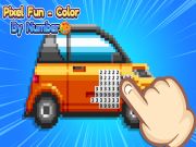 Žaidimas „Pixel Fun“ spalva pagal skaičių internete