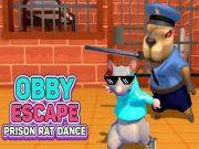 Žaidimas Obby Escape: kalėjimo žiurkių šokis internete