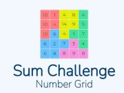 Žaidimas „Sum Challenge“ numerio tinklelis internete