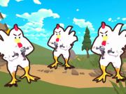 Žaidimas Vištienos šaulys io internete