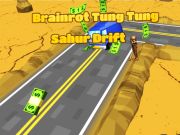 Žaidimas „Brainrot Tung Sahur Drift“ internete
