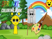 Žaidimas „Sprunki“ spalvinimo knyga internete