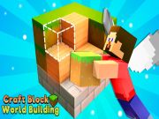 Žaidimas Craft Block Pasaulio pastatas internete