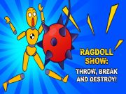 Žaidimas „Ragdoll Show“: mesti, sulaužyti ir sunaikinti! internete