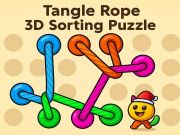 Žaidimas „Hazel Tangle“ virvė 3D: Dėlionės rūšiavimas internete