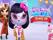 Žaidimas Kitty būrys žiemos apsirengimas internete