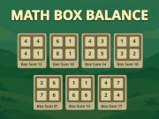 Žaidimas Matematikos dėžutės balansas internete