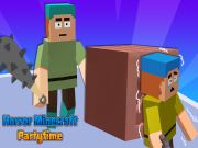 Žaidimas Siaubo „Minecraft“ vakarėlių laikas internete