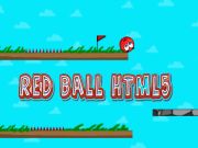 Žaidimas Raudonas rutulys HTML5 internete