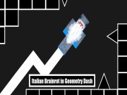 Žaidimas Italijos smegenis geometrijos brūkšnyje internete