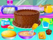 Žaidimas „Kid Cakes Maker“ kepimo kepyklėlė internete