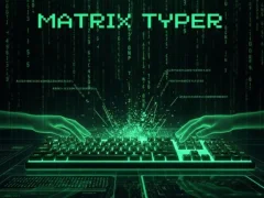 Žaidimas Žaidimas Matrix Typer internete