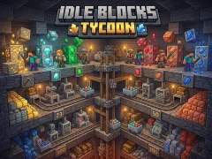 Žaidimas Idle Blocks Tycoon internete