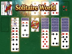 Žaidimas Solitaire pasaulis internete