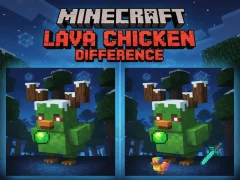 Žaidimas „Minecraft Lava Chicken“ skirtumai internete
