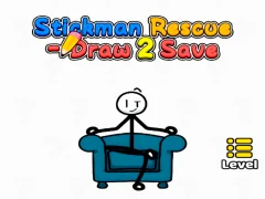 Žaidimas „Stickman Rescue Draw 2 Save Save“ internete