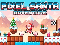 Žaidimas Pixel Santa Adventure internete
