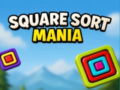Žaidimas Kvadrato rūšiavimo manija internete