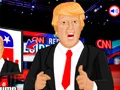 Žaidimas Donald Trump prieš Hillary Clinton internete