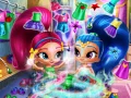 Žaidimas Shimmer ir Shine Spintos Valymas internete