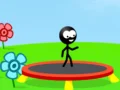 Žaidimas Trampolinas Žmogeliukas internete