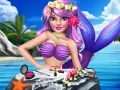 Žaidimas Princesės undinės makiažo stilius internete