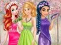 Žaidimas Pavasario princesių suknelių spalvos internete Žaidimas Pavasario princesių suknelių spalvos internete