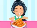 Žaidimas Princesės Hotdogų Valgymo Konkursas internete