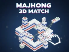Žaidimas Mahjong 3d rungtynės internete