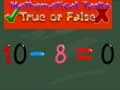 Žaidimas Matematikos užduotys tiesa ar melas internete