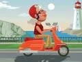 Žaidimas Miesto Scooter Važinėjimo Spalvinimas internete