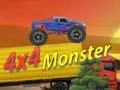 Žaidimas 4x4 Monstras internete Žaidimas 4x4 Monstras internete