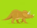 Žaidimas Mielos dinosaurų spalvinimas internete