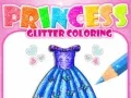 Žaidimas Princesė Blizgučių Spalvinimas internete