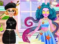 Žaidimas Šviesiaplaukė Princesė Menininkė Burtų Fabrika internete